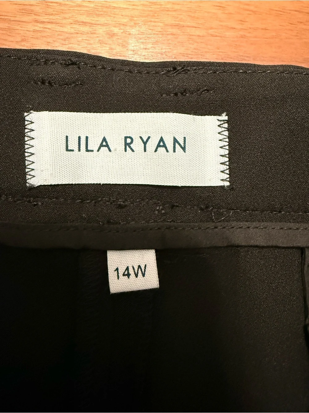 LILA RYAN Maya Black Dress Trousers